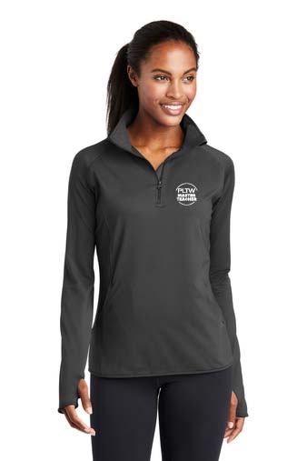 43379 Master Teacher Ladies Sport-Wick® Stretch 1/2-Zip Pullover