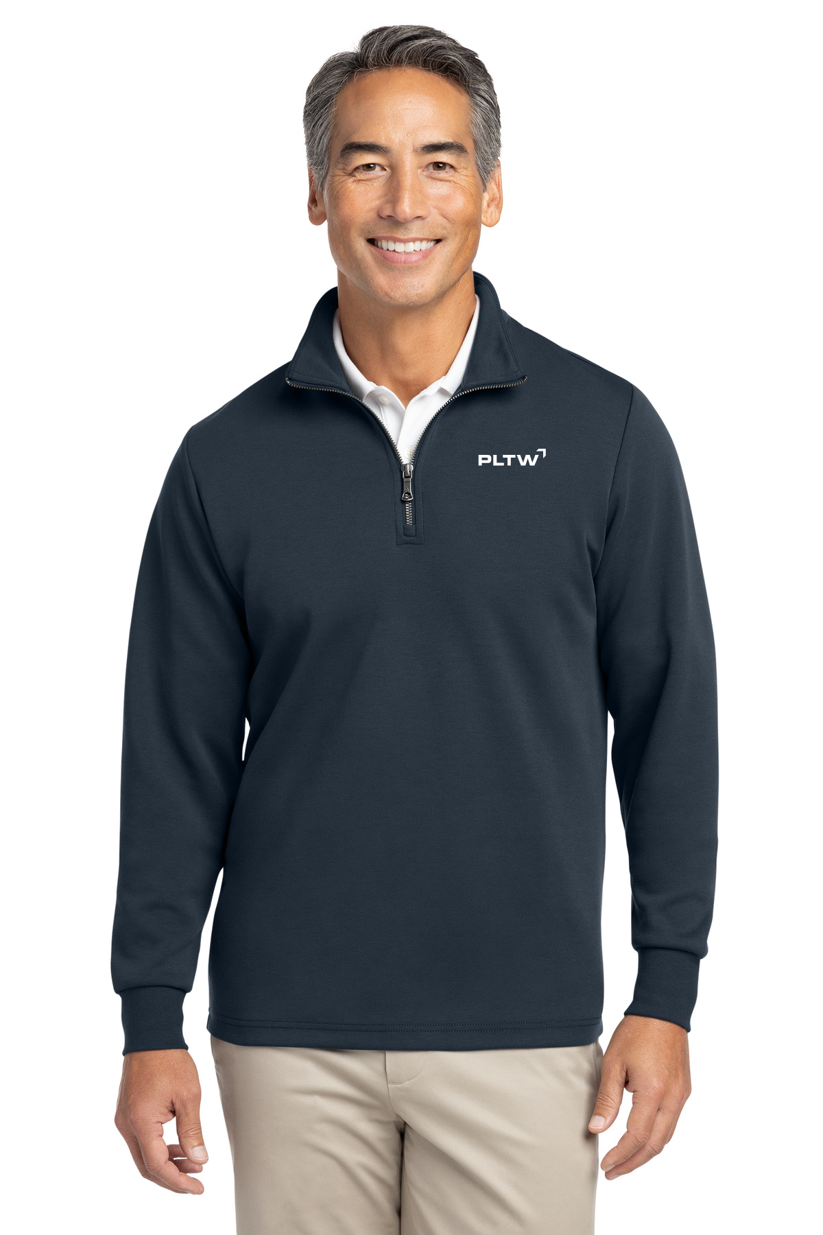 Brooks Brothers® Double-Knit 1/4-Zip – shopPLTW Brooks Brothers® Double-Knit 1/4-Zip – shopPLTW