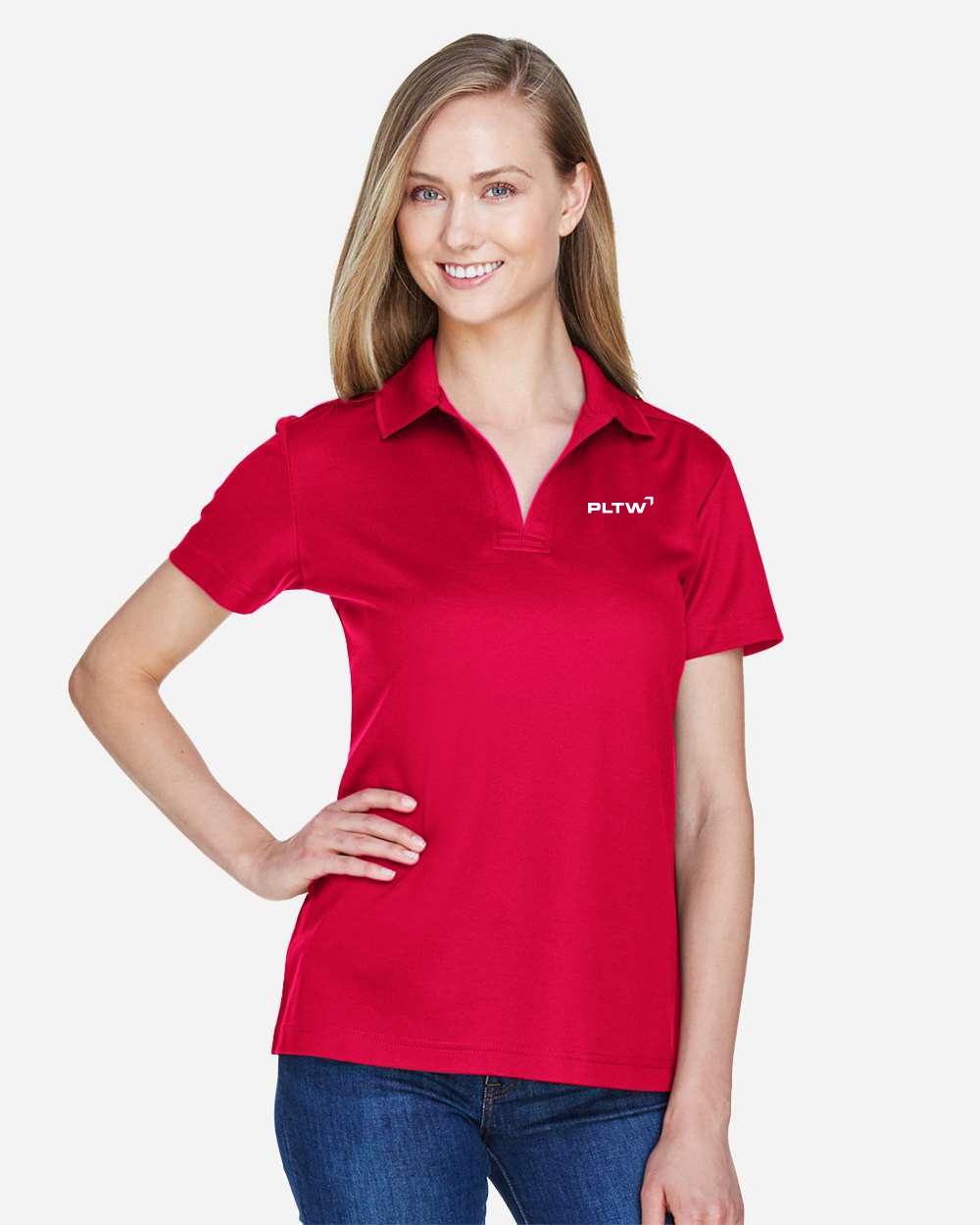 Performance™ Ladies' Plaited Polo