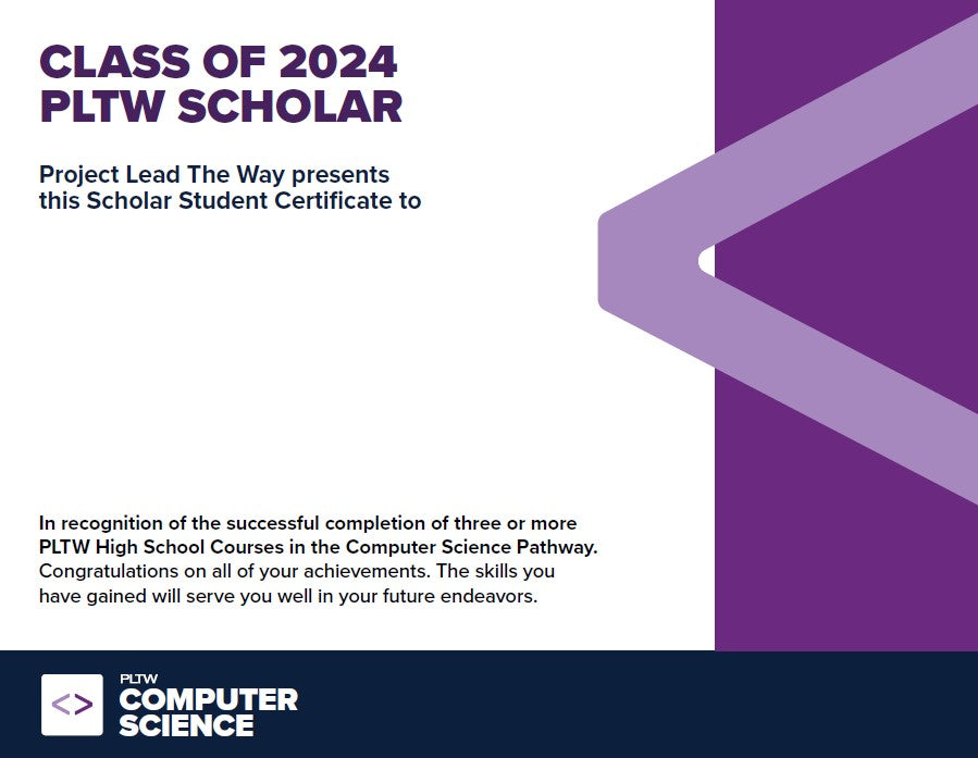 Scholar Certificates 2024
