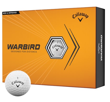 Callaway Warbird Golf Balls - Sleeve of 3