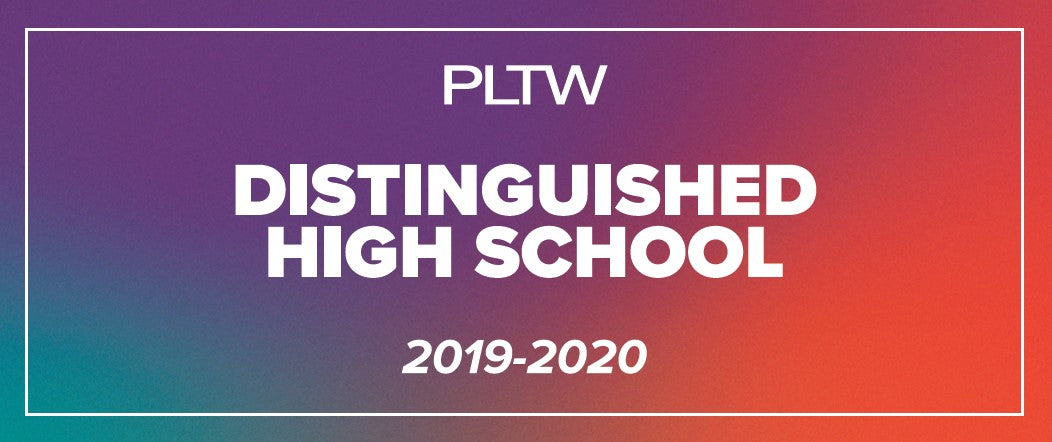 19-20 Distinguished High School Banner