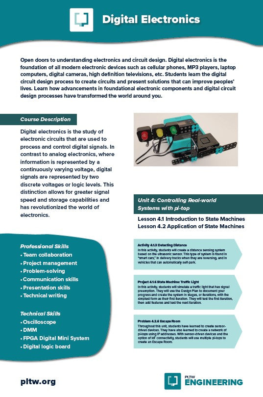 24x36 PLTW Engineering Unit Posters DOWNLOAD ONLY