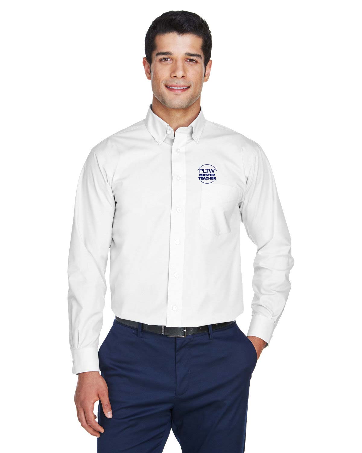 43379 Master Teacher Mens Woven Broadcloth Dress Shirt – shopPLTW 43379 Master Teacher Mens Woven Broadcloth Dress Shirt – shopPLTW