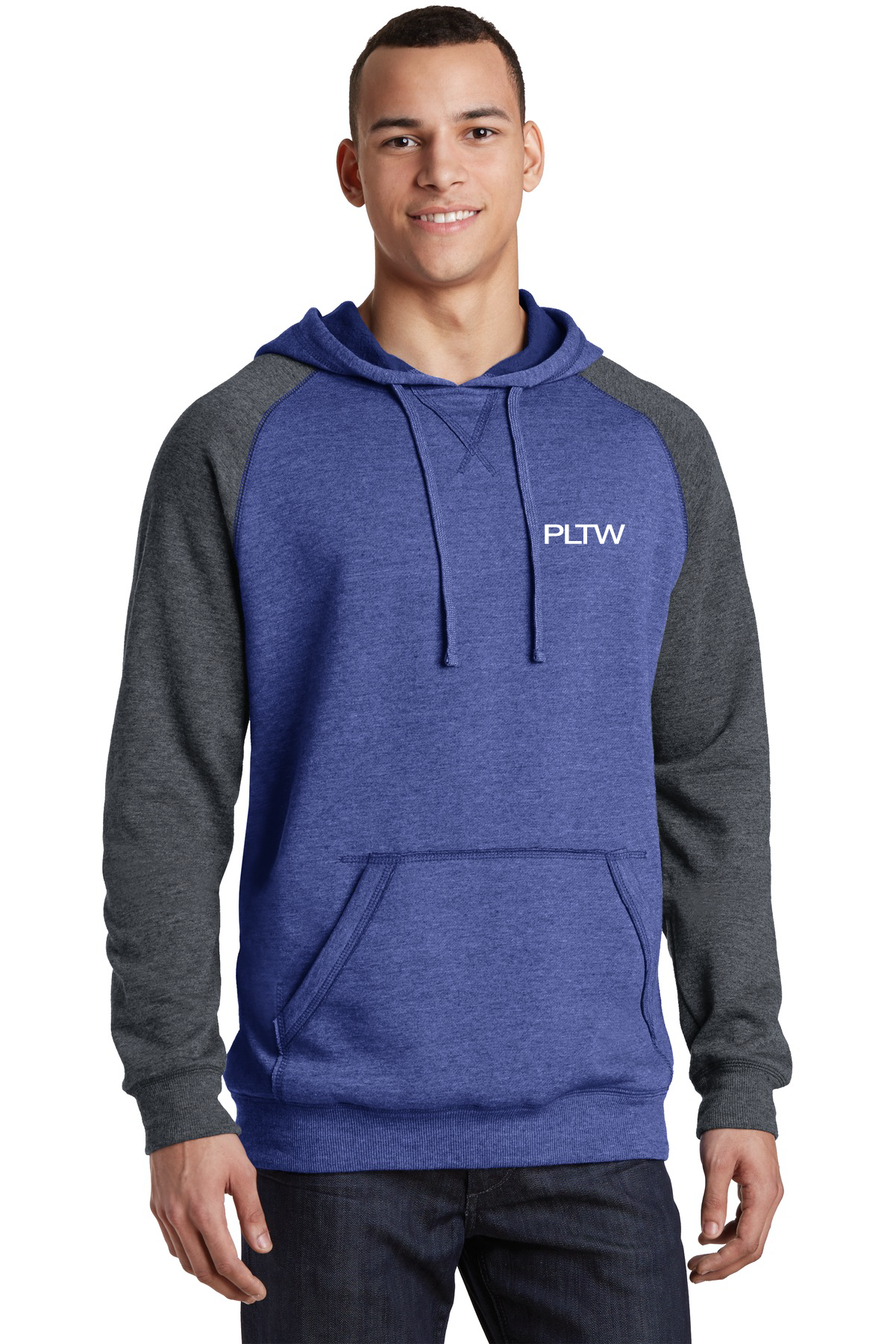 Lightweight Fleece Raglan Hoodie