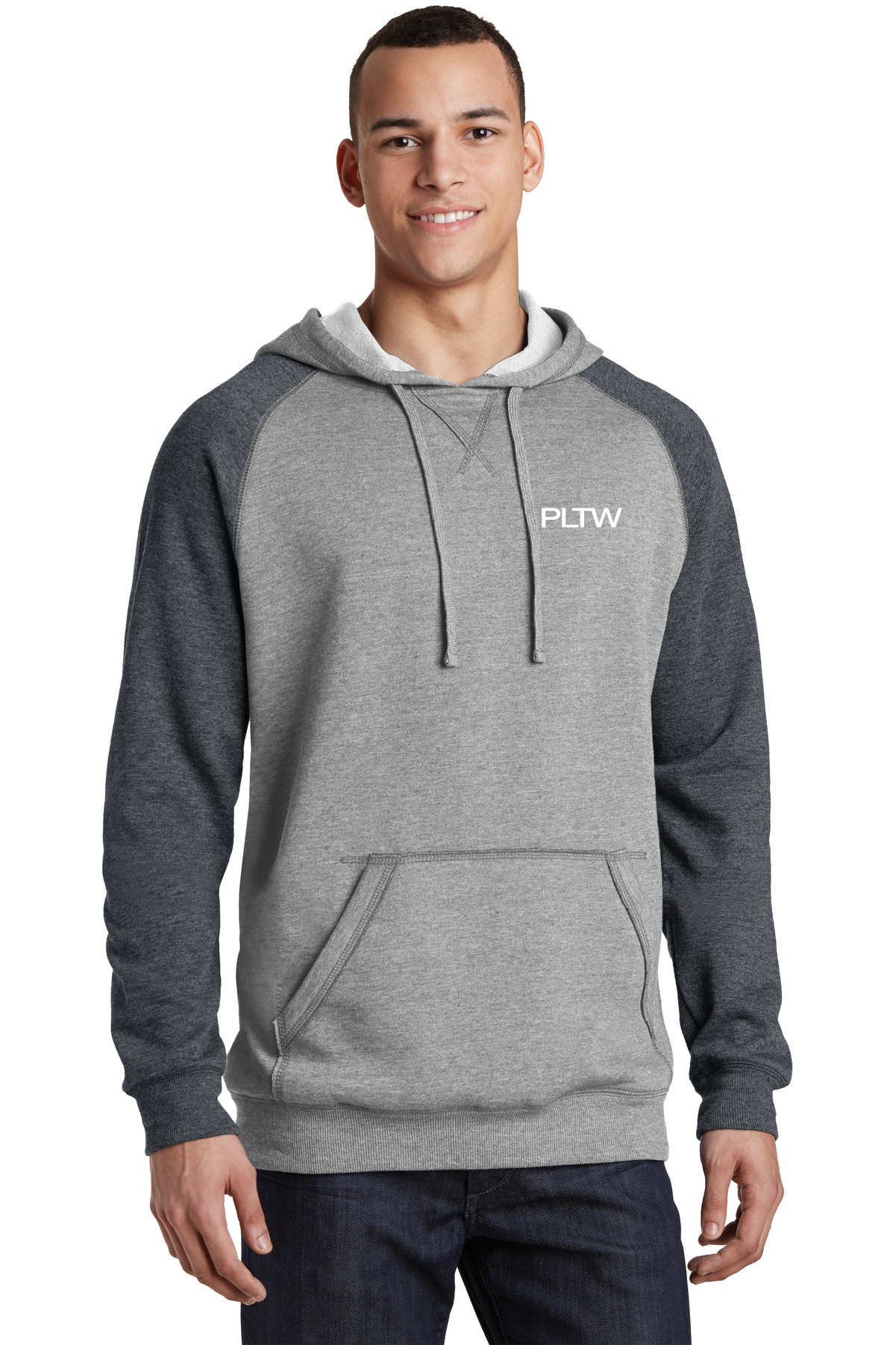 Lightweight Fleece Raglan Hoodie