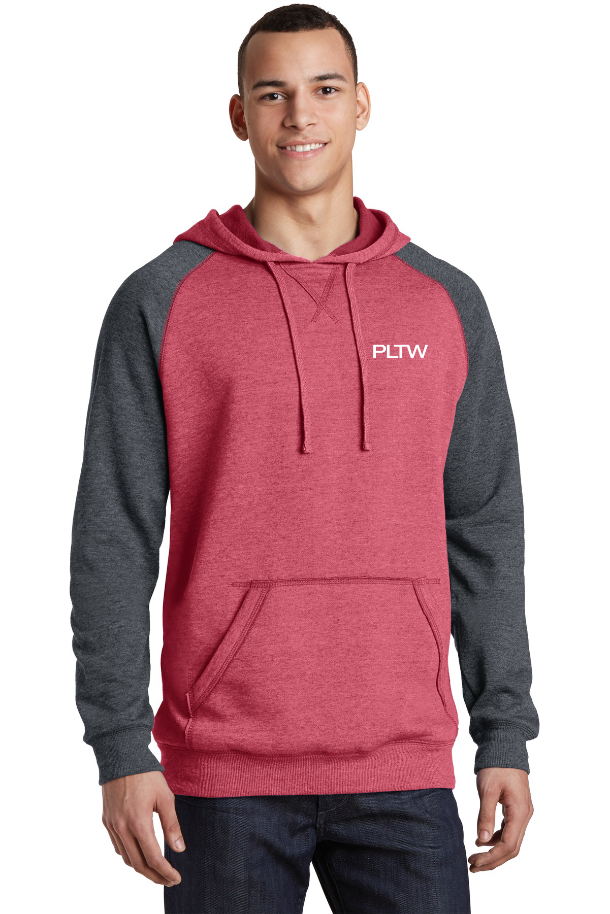 Lightweight Fleece Raglan Hoodie