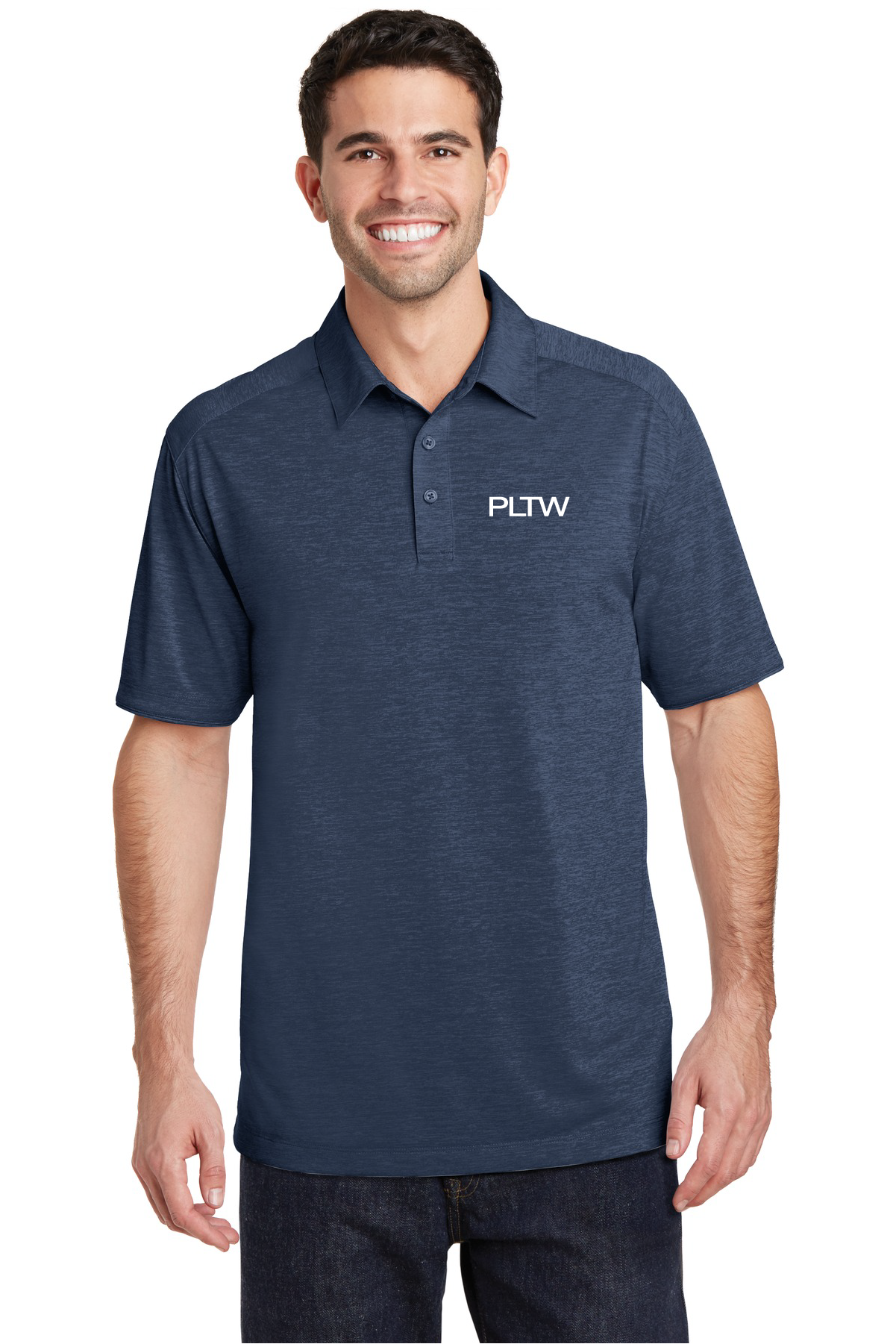 Digi Heather Performance Polo