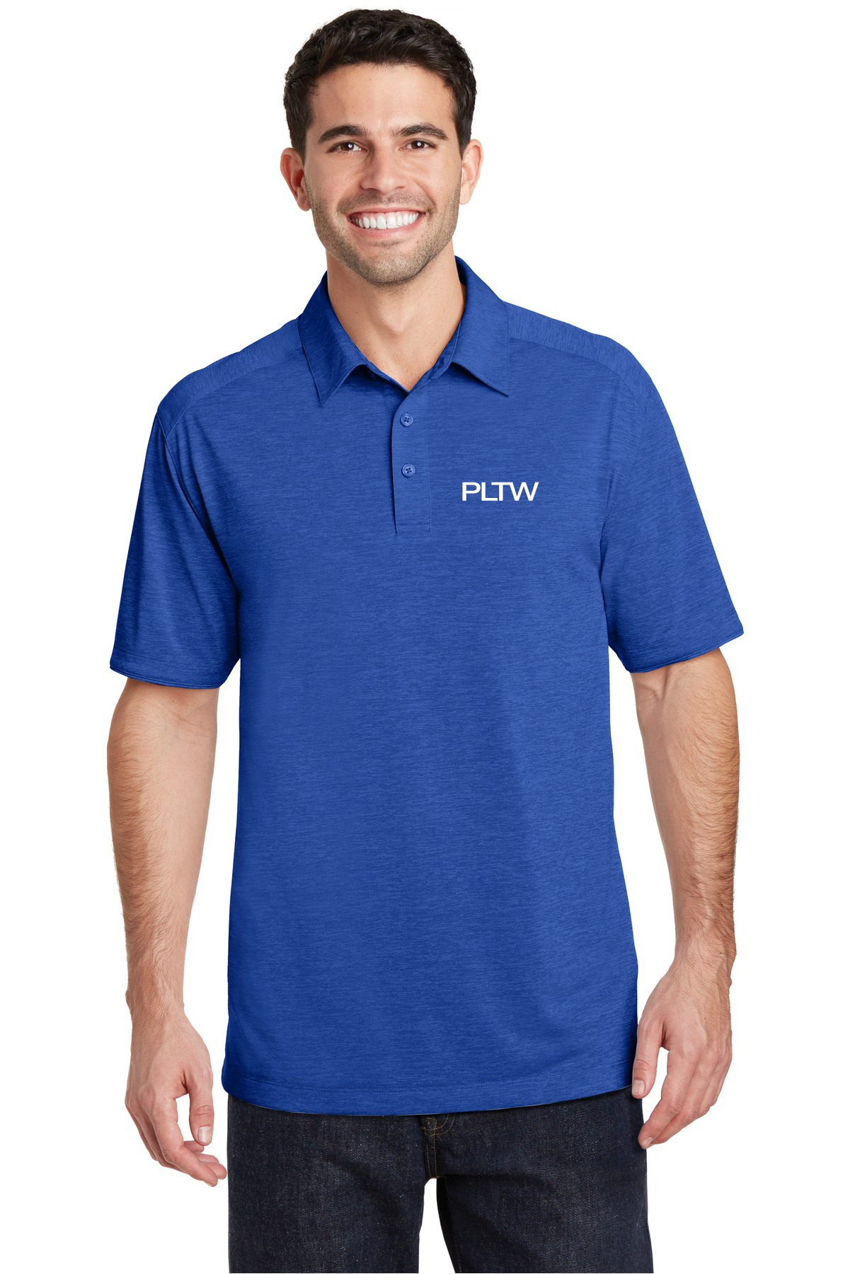 Digi Heather Performance Polo