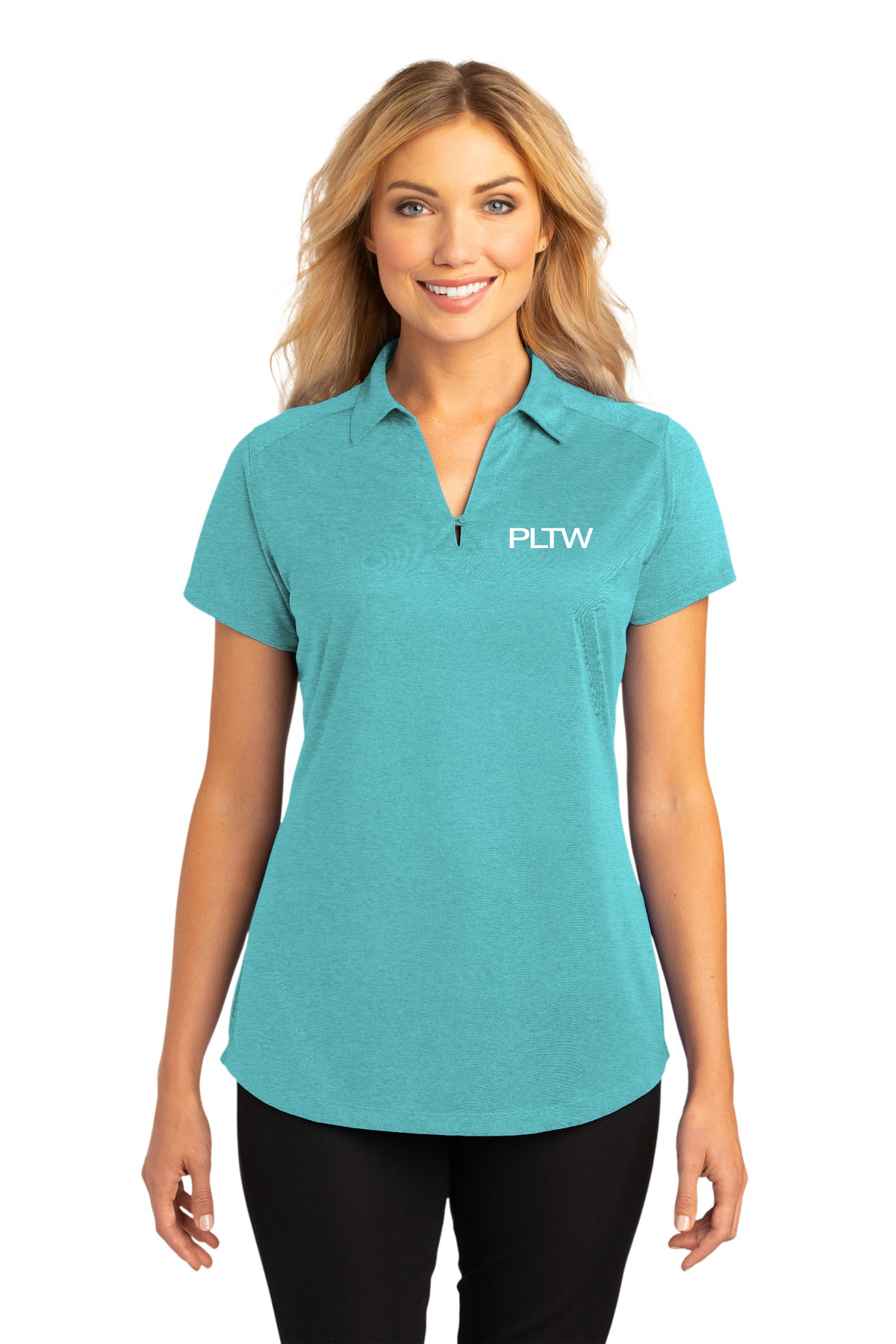 Ladies Digi Heather Performance Polo