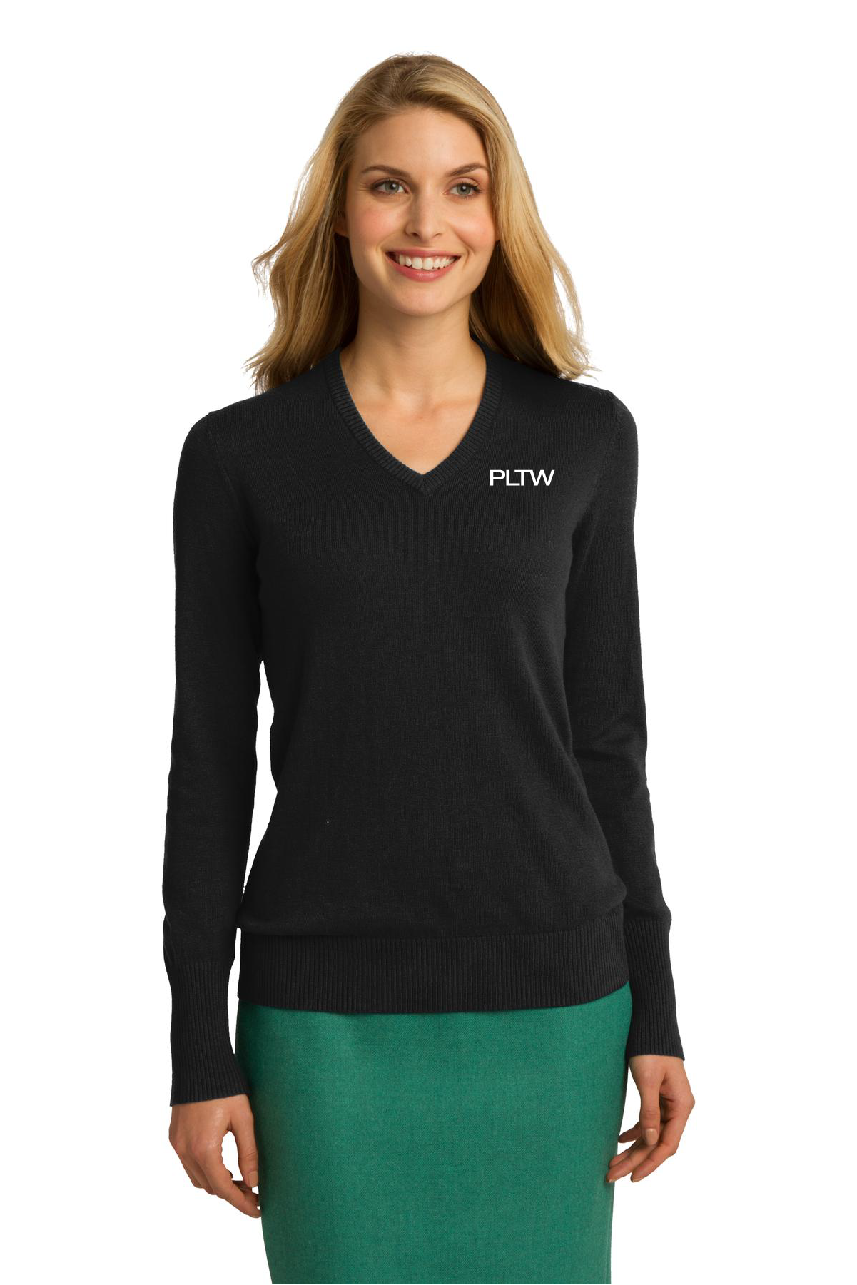 Ladies V-Neck Sweater