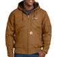 Carhartt Quilted-Flannel-Lined Duck Active Jacket