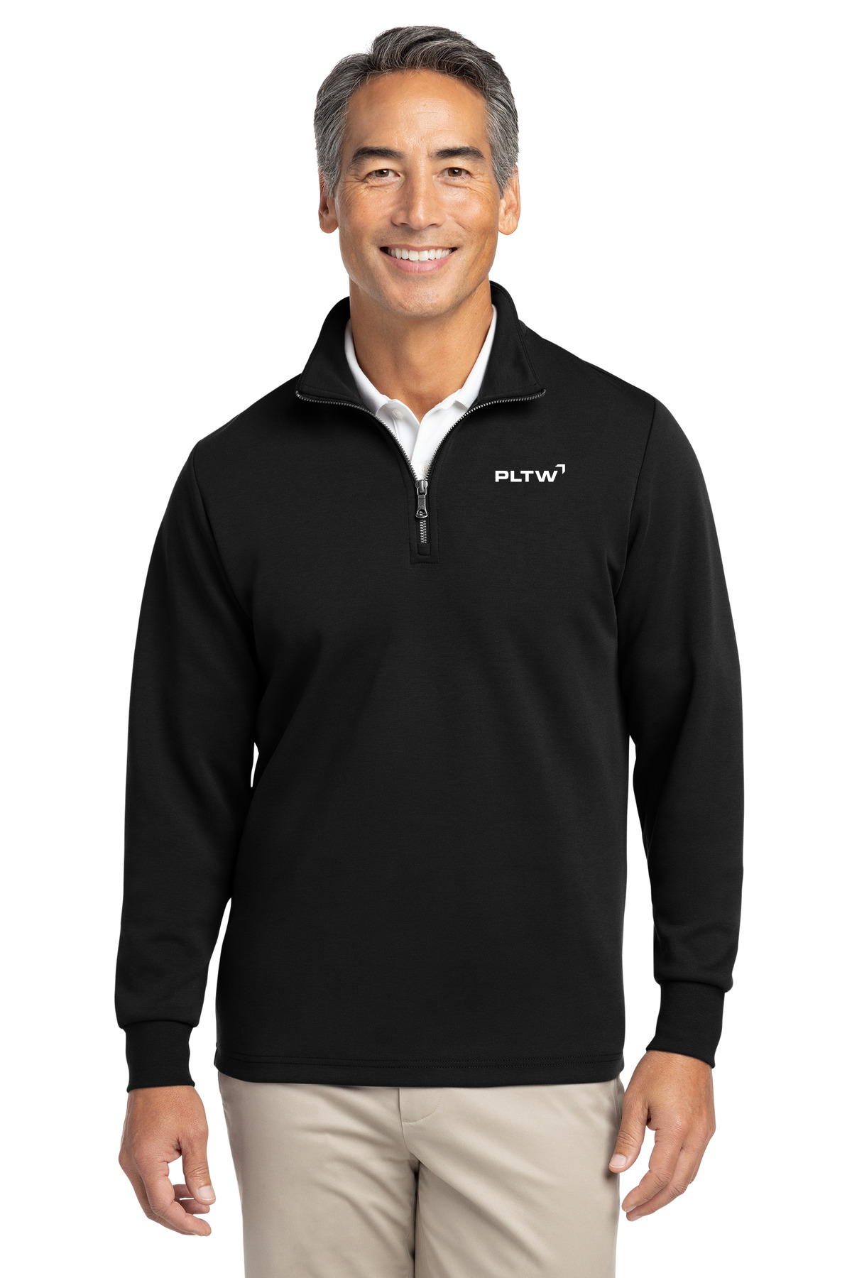 Brooks Brothers® Double-Knit 1/4-Zip – shopPLTW