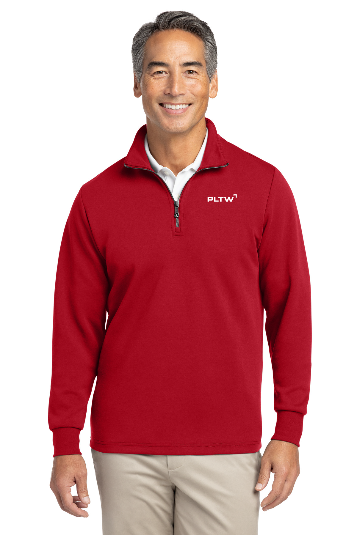 Brooks Brothers® Double-Knit 1/4-Zip – shopPLTW