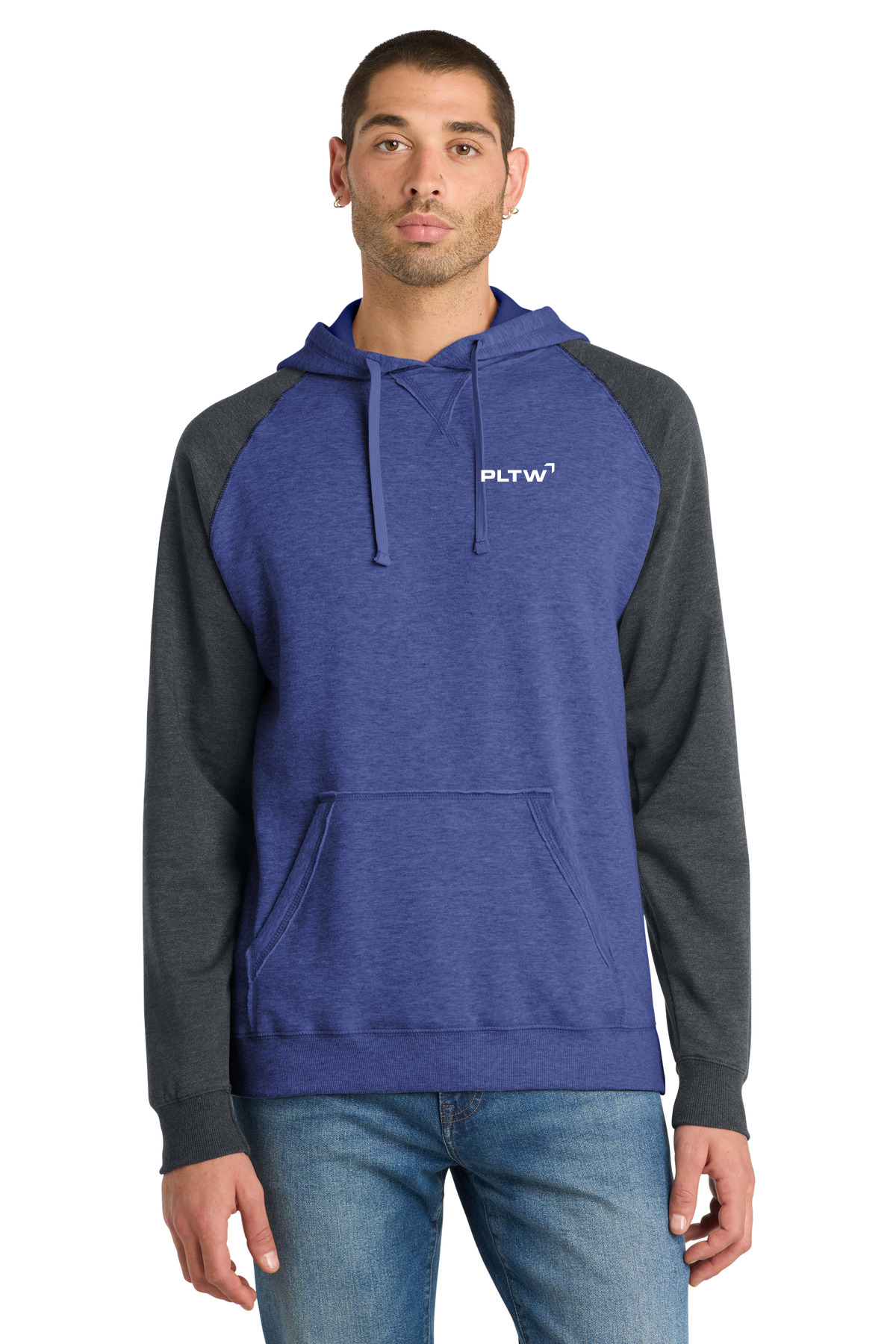 Lightweight Fleece Raglan Hoodie