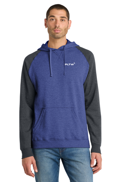 Lightweight Fleece Raglan Hoodie