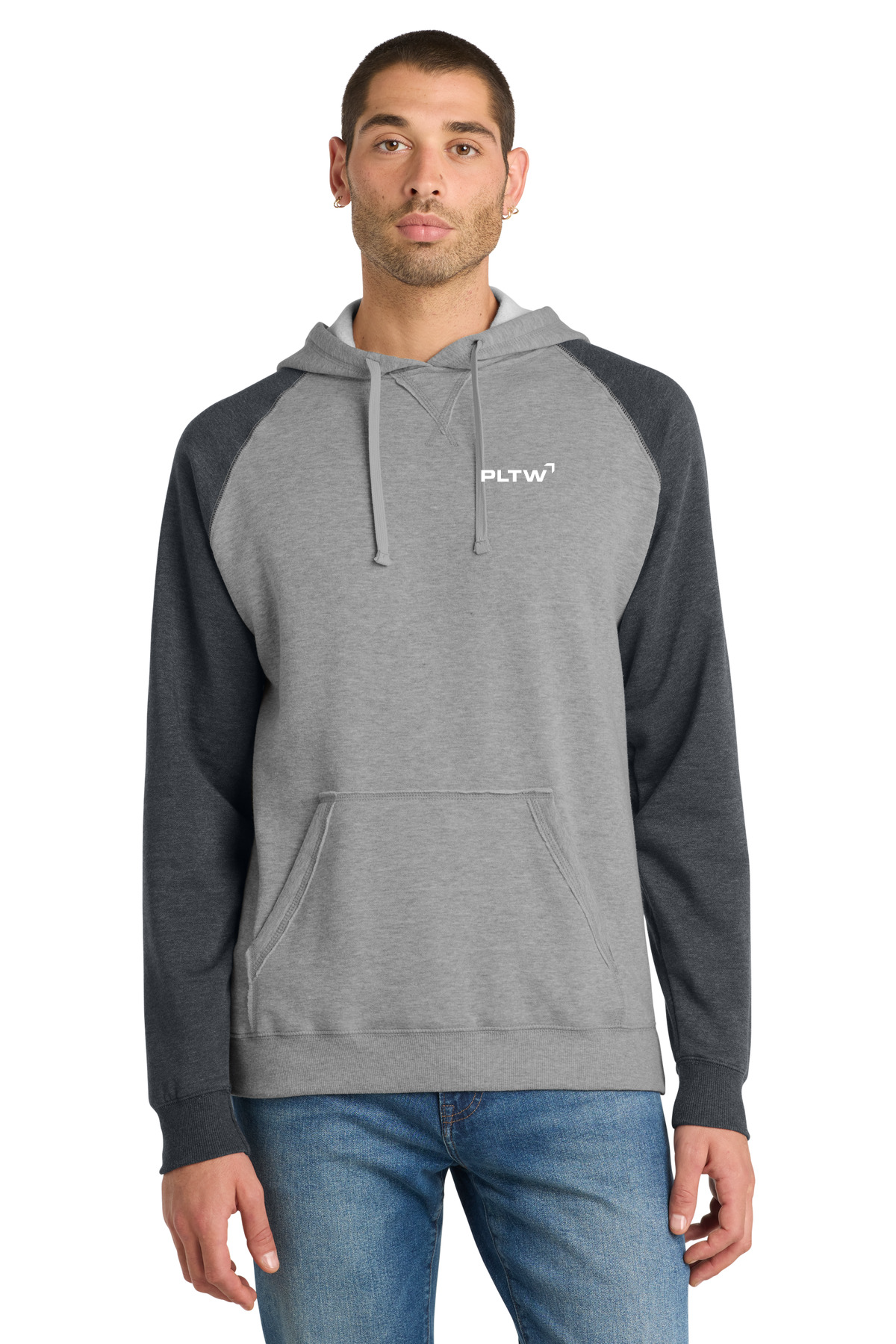 Lightweight Fleece Raglan Hoodie