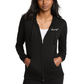 District ® Women’s Fitted Jersey Full-Zip Hoodie