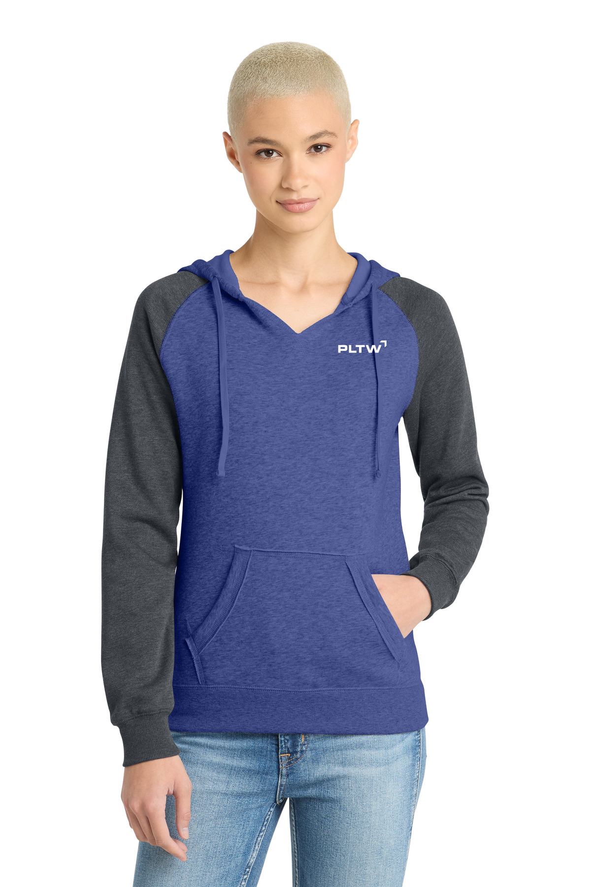 Women’s Lightweight Fleece Raglan Hoodie