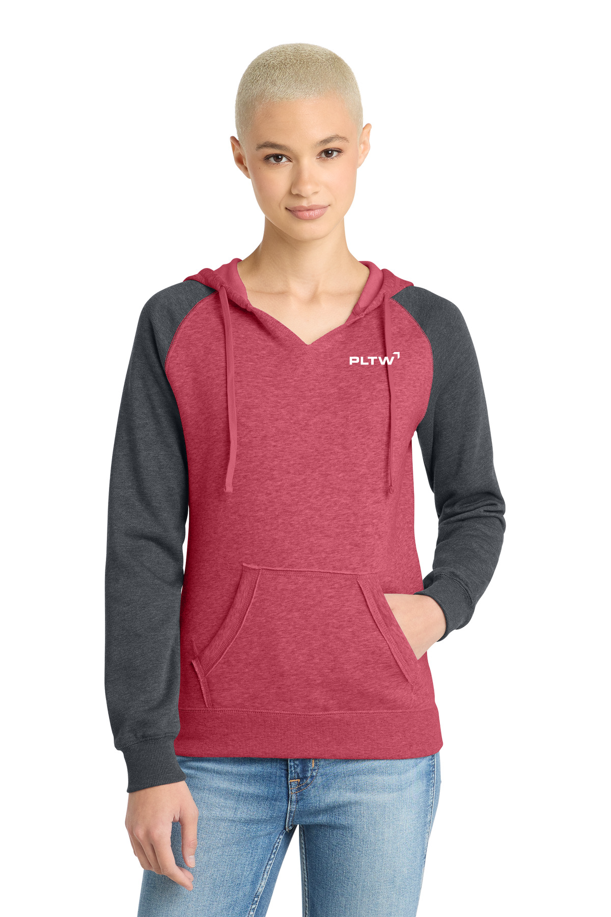 Women’s Lightweight Fleece Raglan Hoodie