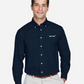 Mens Woven Broadcloth Dress Shirt