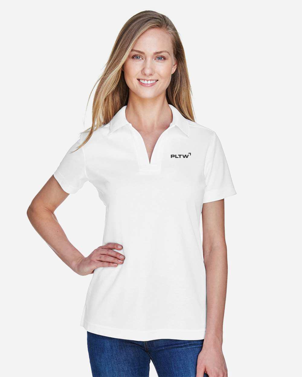 Performance™ Ladies' Plaited Polo