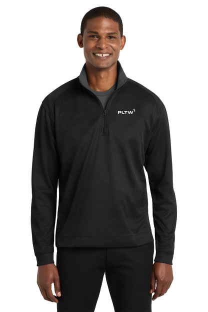 Vertical Texture 1/4-Zip Pullover