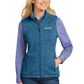 Ladies Sweater Fleece Vest
