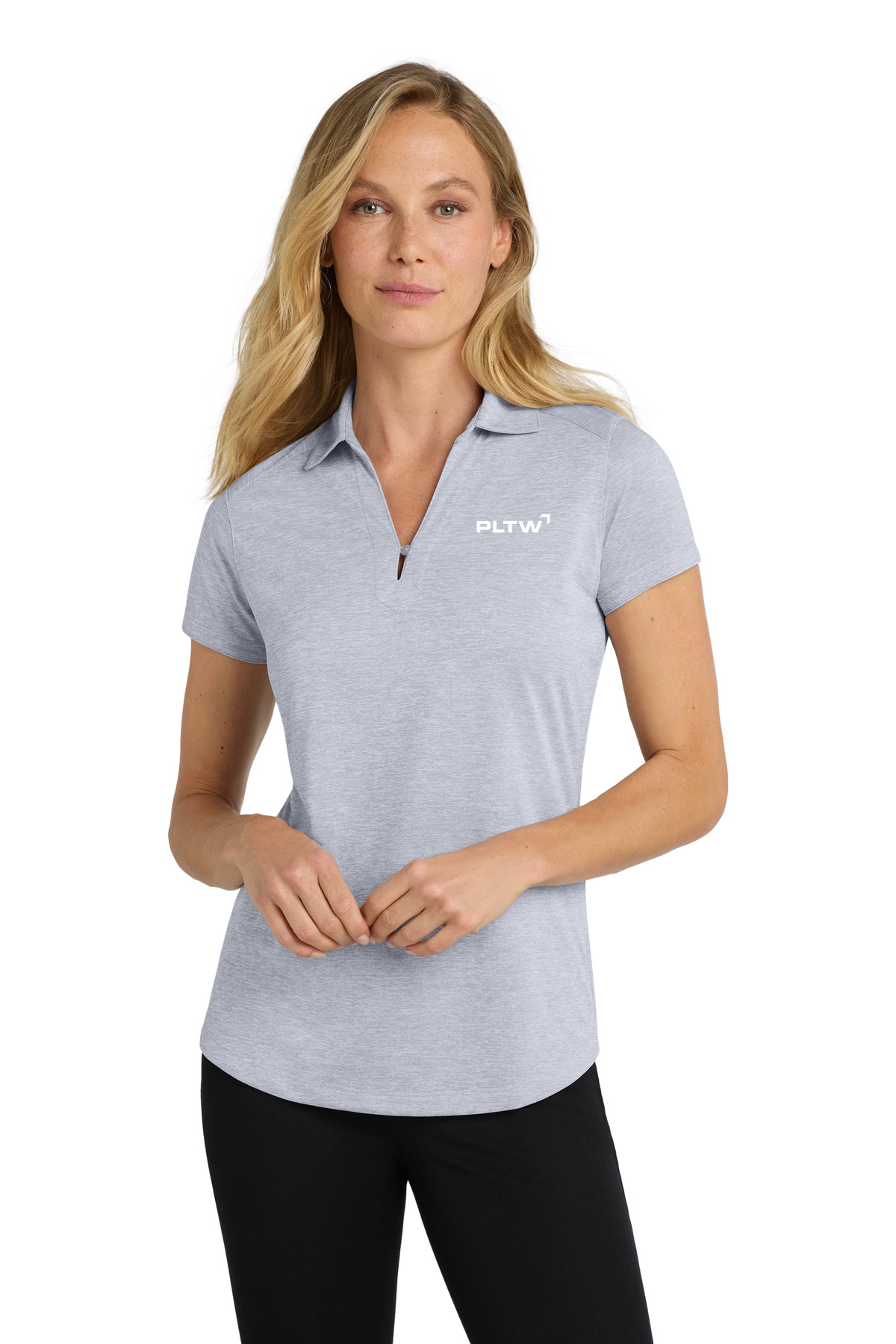 Ladies Digi Heather Performance Polo