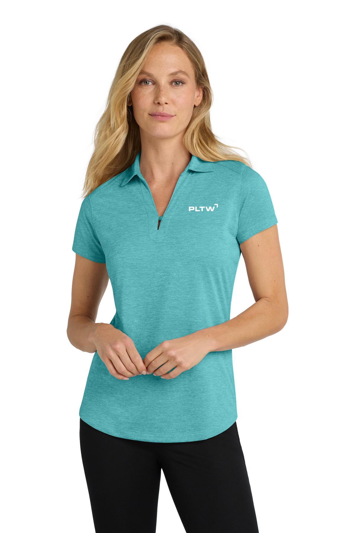 Ladies Digi Heather Performance Polo