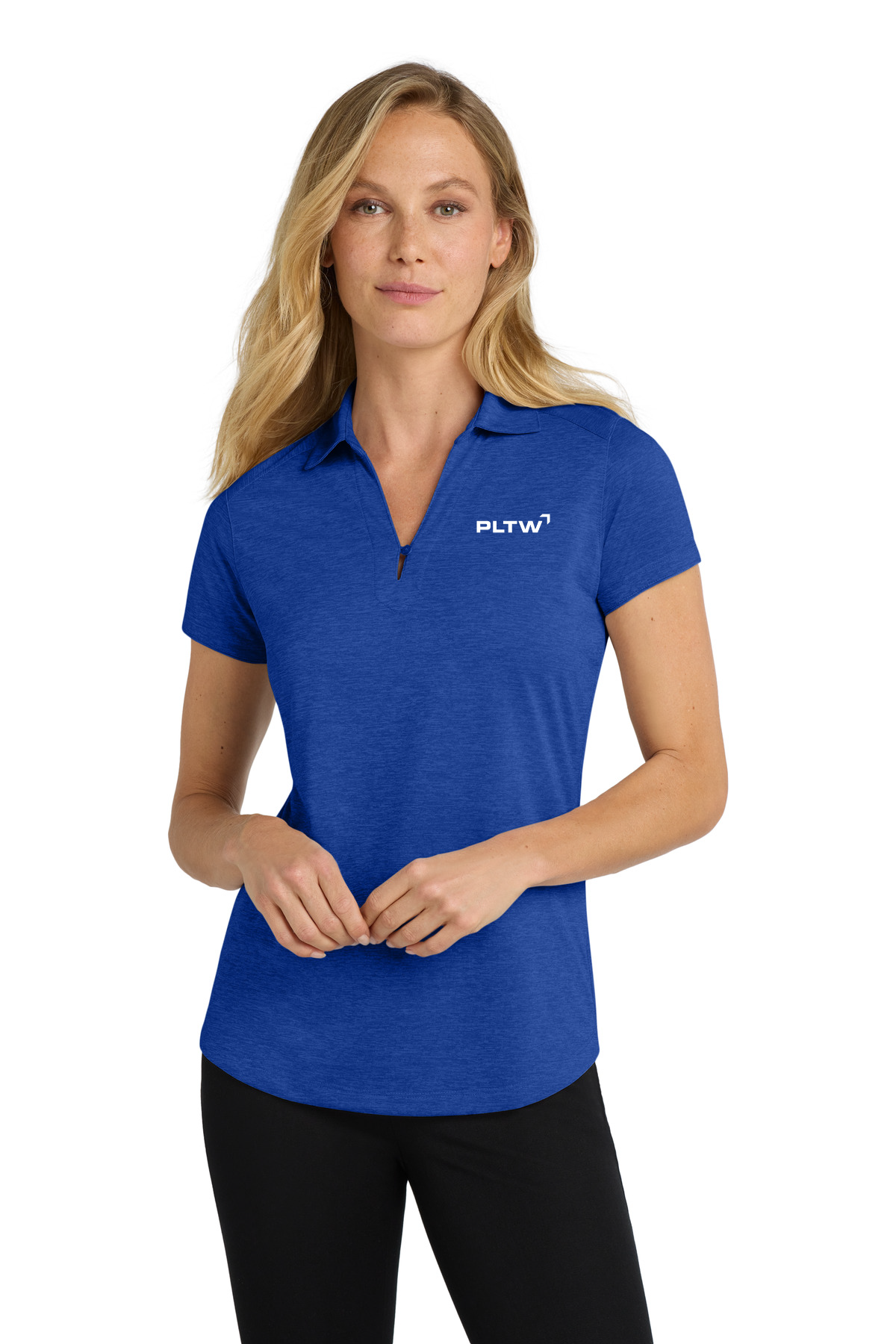 Ladies Digi Heather Performance Polo