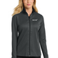 Ladies Vertical Texture Full-Zip Jacket