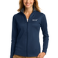 Ladies Vertical Texture Full-Zip Jacket