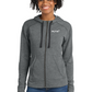 Sport-Tek ® Ladies PosiCharge ® Tri-Blend Wicking Fleece Full-Zip Hooded Jacket