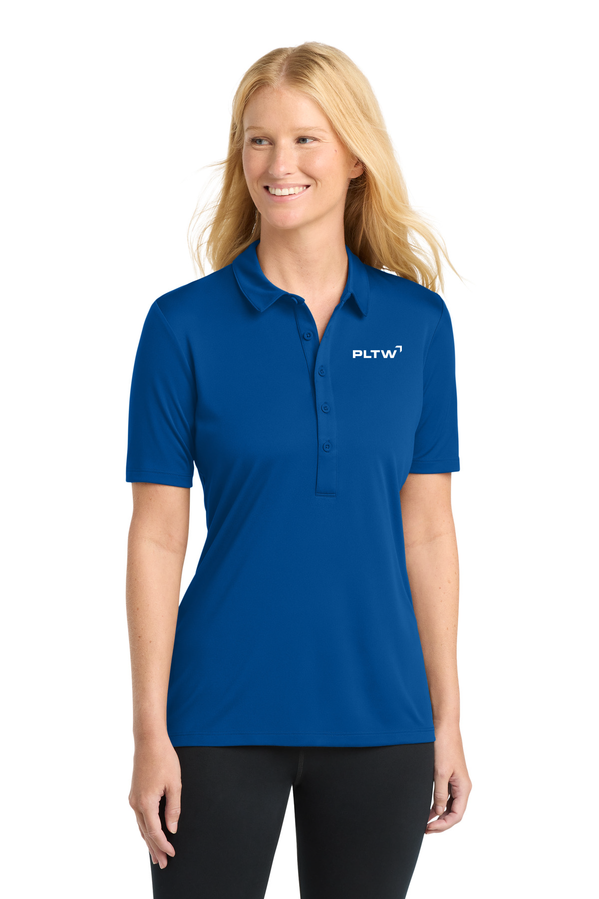 praying World Is Love Womens Polo ポロシャツ Ladies Posi-UV™ Pro Polo – shopPLTW