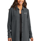 Women's Textured Crepe Long Tunic