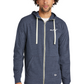New Era® Sueded Cotton Blend Full-Zip Hoodie