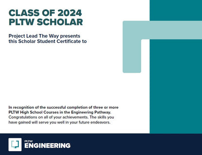 Scholar Certificates 2024