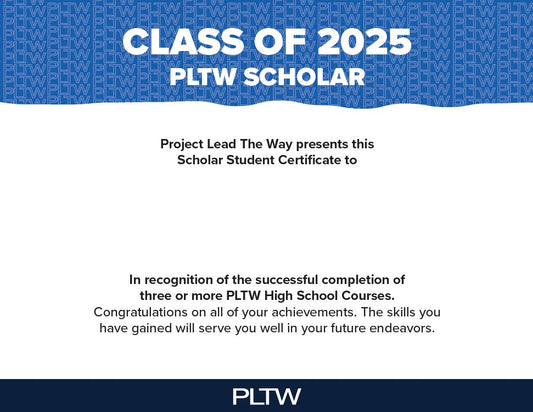 Scholar Certificates 2025