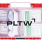 86pc OSHA Compliant First Aid Kit in Clear Hard Case