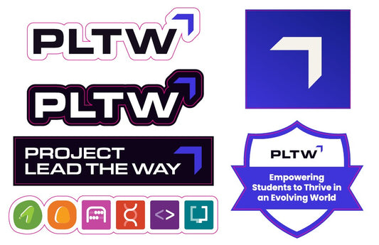 PLTW 4x6 Sticker Sheet