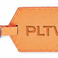 PLTW Genuine Leather Luggage Tag