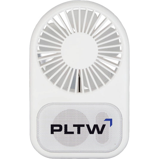 Audio Breeze Desktop Fan with Bluetooth Speaker