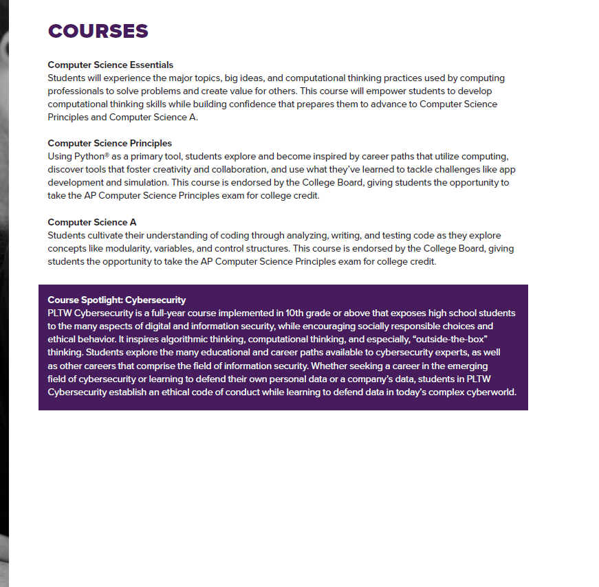 Computer Science Brochure - 25 Pack