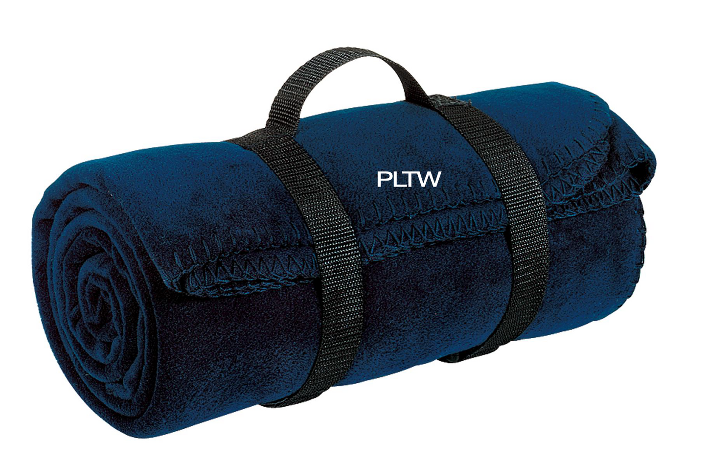 Fleece Blanket with Strap