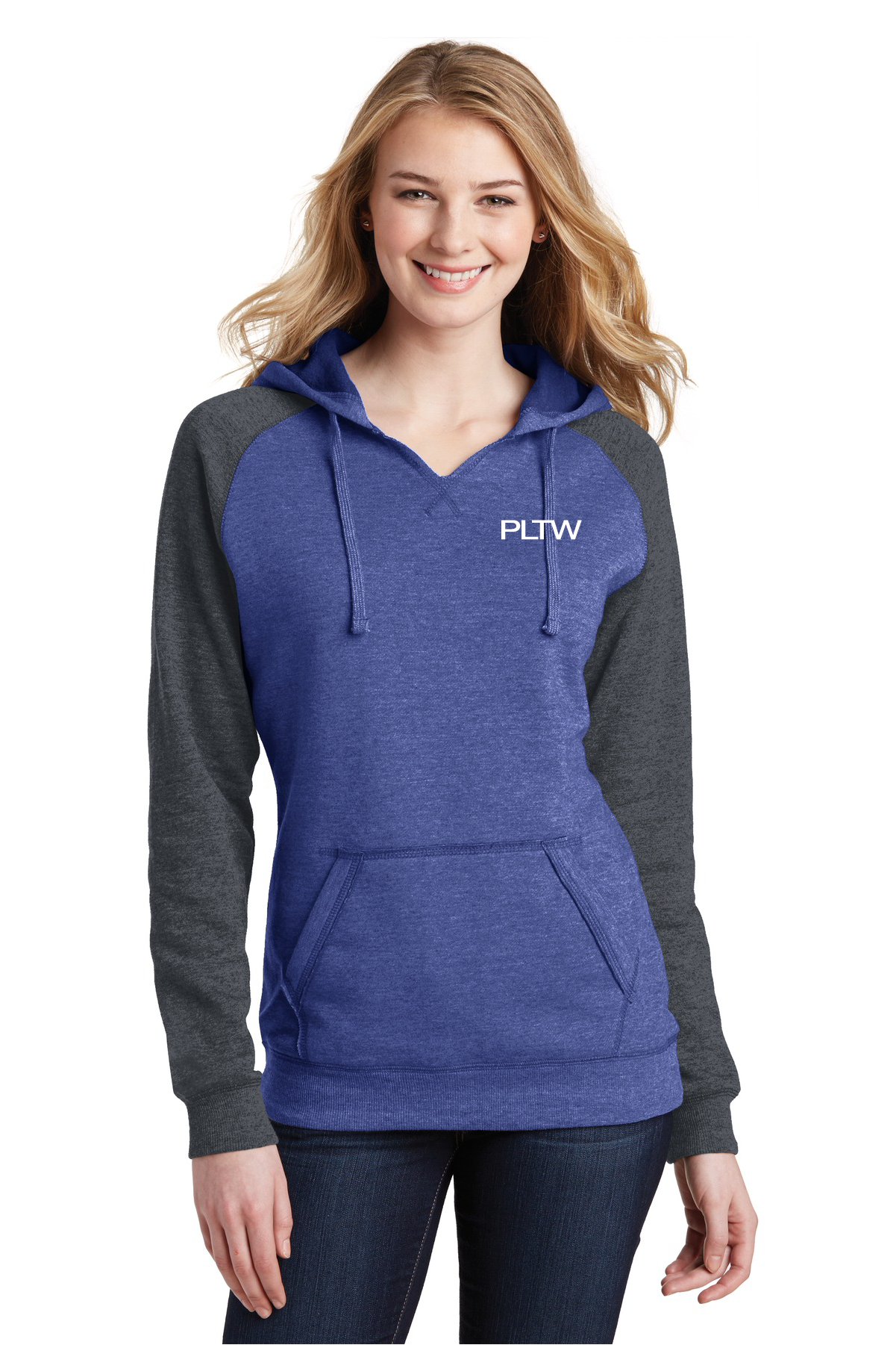 Women’s Lightweight Fleece Raglan Hoodie