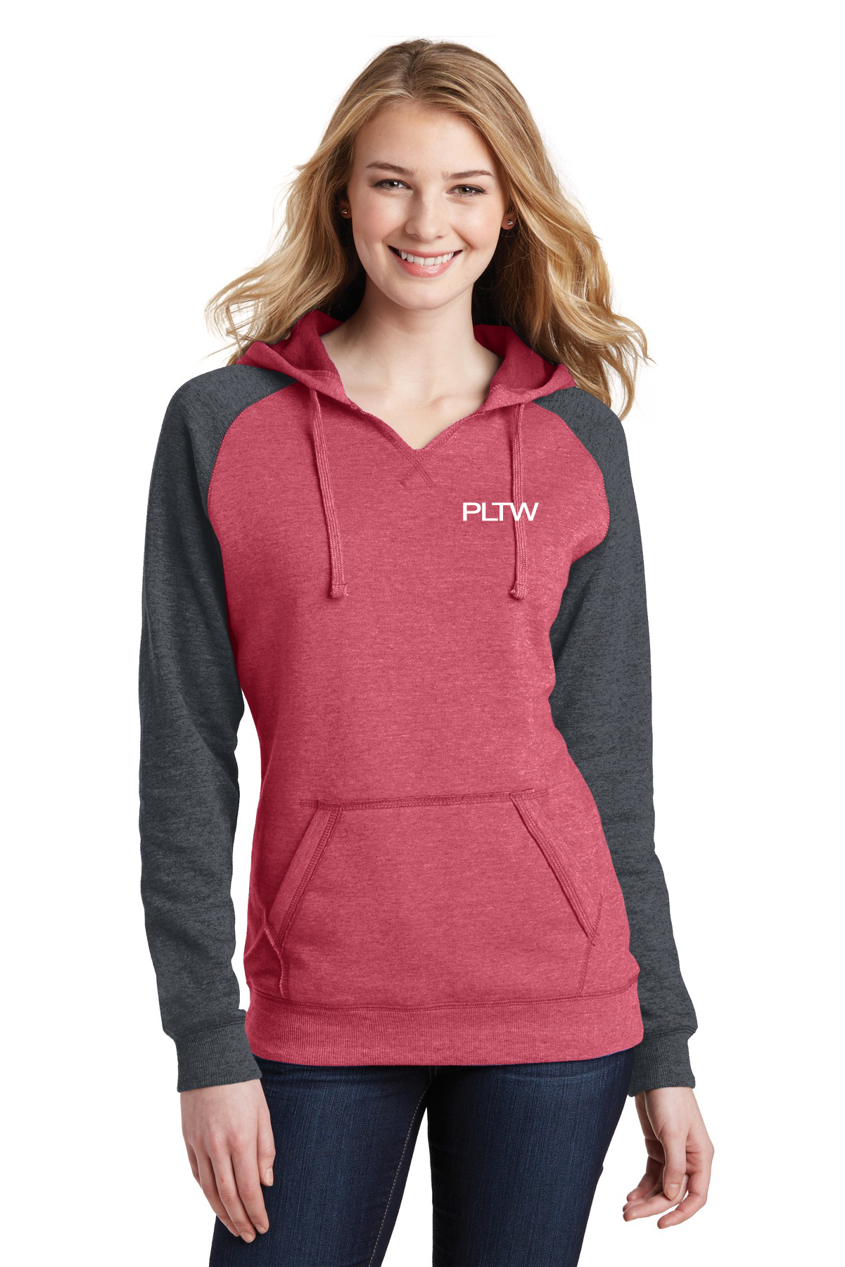 Women’s Lightweight Fleece Raglan Hoodie