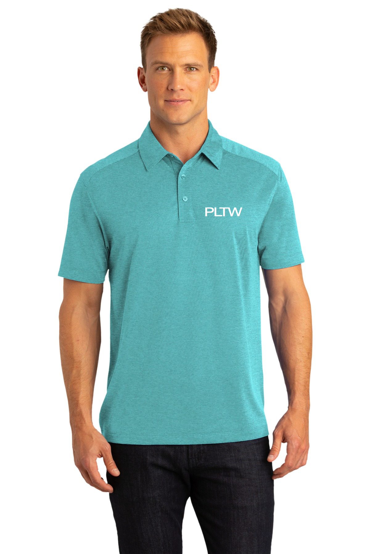 Digi Heather Performance Polo