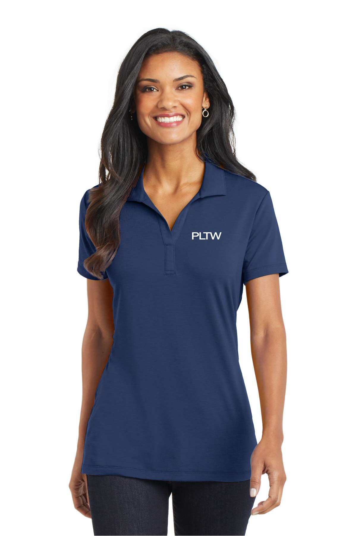 Ladies cotton polo shirts discount