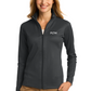 Ladies Vertical Texture Full-Zip Jacket